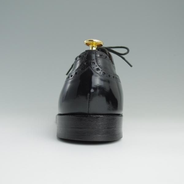 極上★チャーチ 95F/UK9.5【貴重★旧チャーチのディプロマット/DIPLOMAT/73ラスト】3都市/セミブローグ/黒/メンズ/Church's★d738