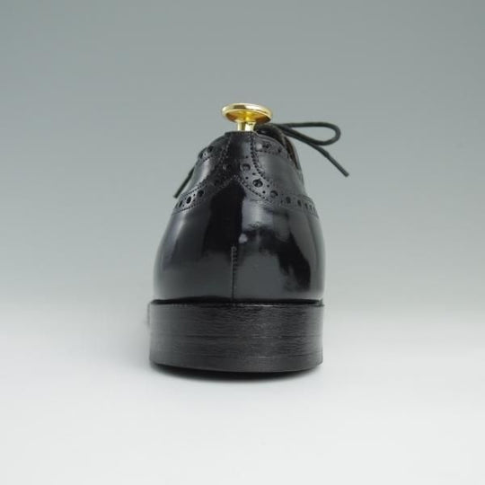 極上★チャーチ 95F/UK9.5【貴重★旧チャーチのディプロマット/DIPLOMAT/73ラスト】3都市/セミブローグ/黒/メンズ/Church's★d738
