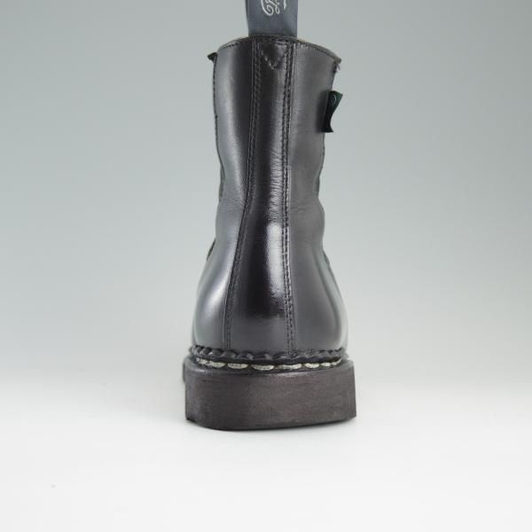 極上★パラブーツ SIZE 6【貴重★サイドゴアブーツ/MANEGE】グリフソール/リスレザー/黒/NOIR/メンズ/Paraboot★d749
