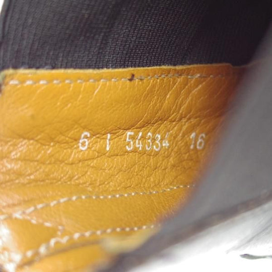 極上★パラブーツ SIZE 6【貴重★サイドゴアブーツ/MANEGE】グリフソール/リスレザー/黒/NOIR/メンズ/Paraboot★d749