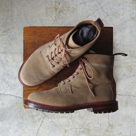 極上★トリッカーズ(レディース) SIZE 5.5【貴重★SHIPS別注/カントリーブーツ】L5677/スエード/薄茶/シューズ/シップス/Tricker's★d752