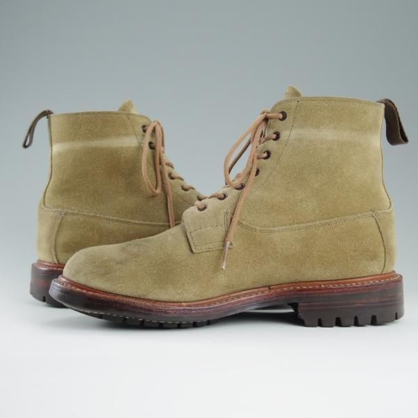 極上★トリッカーズ(レディース) SIZE 5.5【貴重★SHIPS別注/カントリーブーツ】L5677/スエード/薄茶/シューズ/シップス/Tricker's★d752