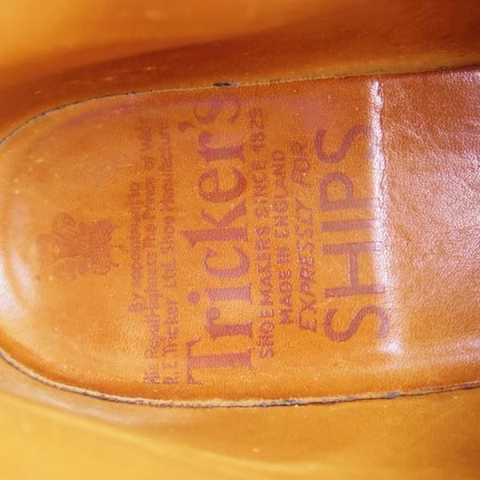 極上★トリッカーズ(レディース) SIZE 5.5【貴重★SHIPS別注/カントリーブーツ】L5677/スエード/薄茶/シューズ/シップス/Tricker's★d752