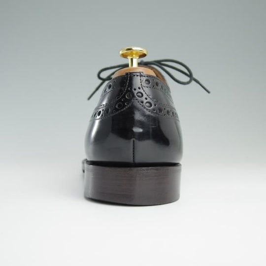 極上★チャーチ 80F/UK8【定価￥95,040-★BURWOOD/バーウッド】81ラスト/ポリッシュドバインダーカーフ/黒/メンズ/Church's★d759