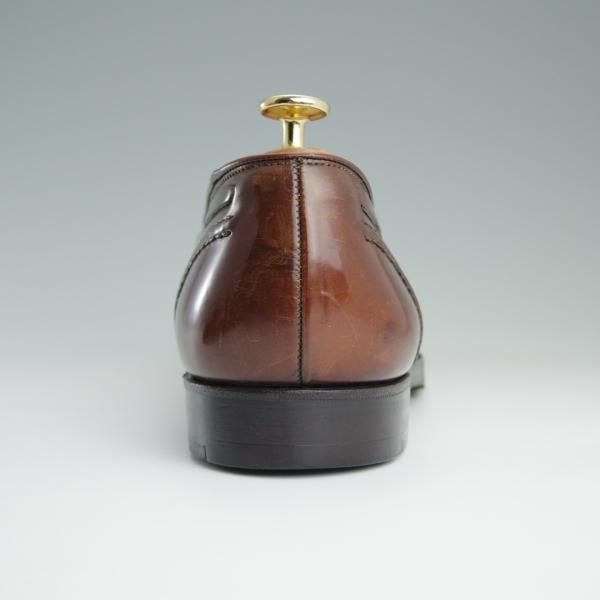 極上☆クロケット&ジョーンズ UK10.5/US11D【貴重☆茶/コードバン