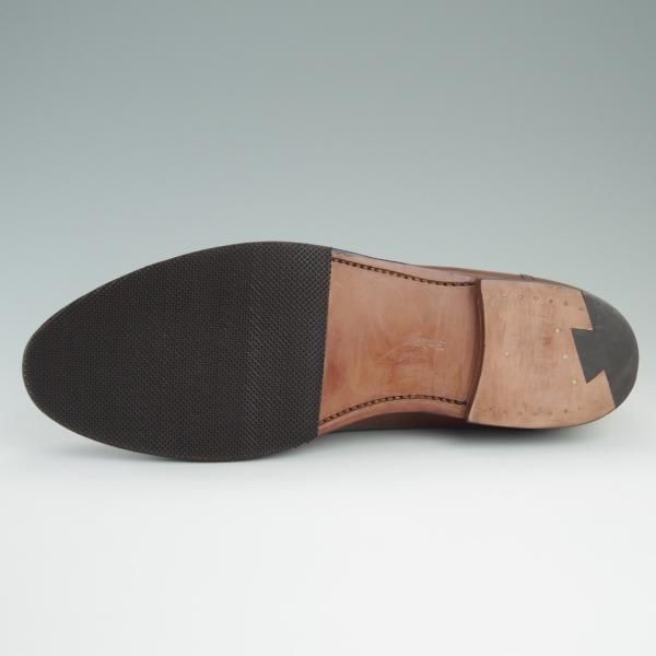 極上★クロケット&ジョーンズ UK10.5/US11D【貴重★茶/コードバン/ラルフローレン別注】タッセルローファー/メンズ/Crockett&Jones★d760