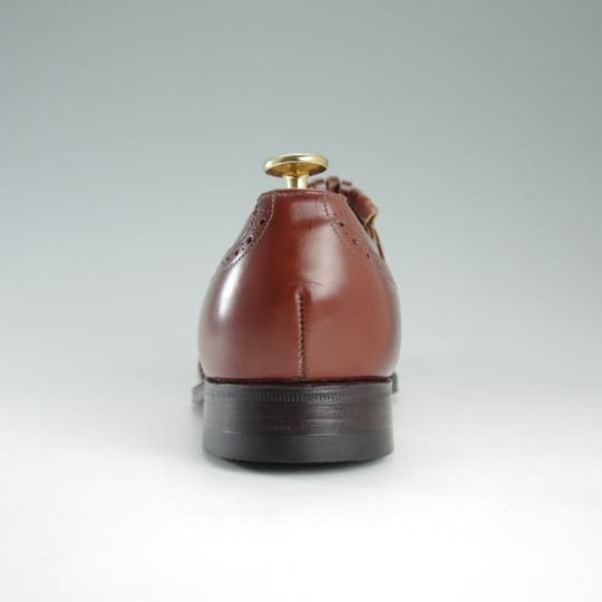 未使用★チャーチ 60F/UK6【旧チャーチ★ブックバインダーカーフ/Stafford】69Rラスト/モンクストラップ/赤茶/メンズ/Church's★d767