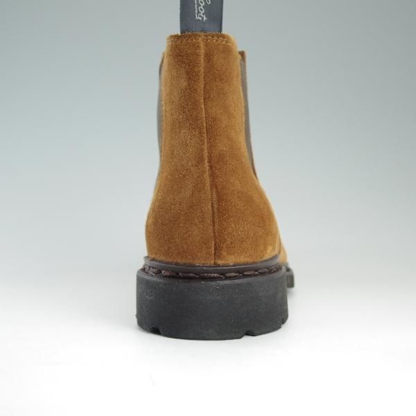 新品★パラブーツ SIZE 6.5【貴重★サイドゴアブーツ/CHAMFORT】ギャラクシーソール仕様/スエード/茶/メンズ/Paraboot★d769