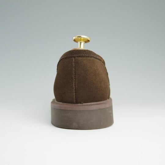 美品★ロイドフットウェア UK6.5【貴重★(英)ホワイト社製/コインローファー】スエード/濃茶/メンズ/Lloyd's/Lloyd Footwear★d773