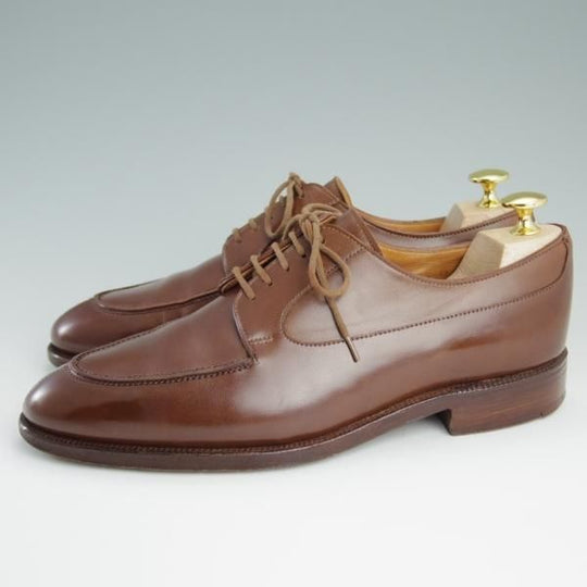 極上★クロケット&ジョーンズ 6.5E【★(英)ポールスミス別注/Paul Smith】Uチップ/カーフ/茶/メンズ/靴/シューズ/Crockett&Jones★d777