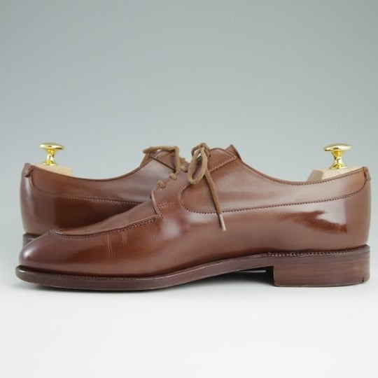 極上★クロケット&ジョーンズ 6.5E【★(英)ポールスミス別注/Paul Smith】Uチップ/カーフ/茶/メンズ/靴/シューズ/Crockett&Jones★d777