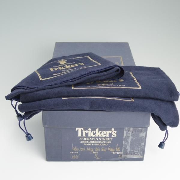 ★トリッカーズ(レディース) SIZE 5.5【貴重★ジョージブーツ】L6878/カントリーブーツ/カーフ/エイコンアンティーク/Tricker's★d784