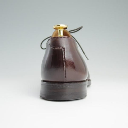 美品★(英)チーニー 7.5F【★プレーントゥ/3888ラスト】カーフ/濃茶/メンズ/CHEANEY★d787