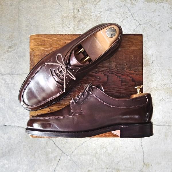 ジョンロブ　バロス　7E (25.5cm程度)　ダークブラウン　JohnLobb 極上☆ジョンロブ 7.5E【貴重☆ビンテージ年代の初期BARROS