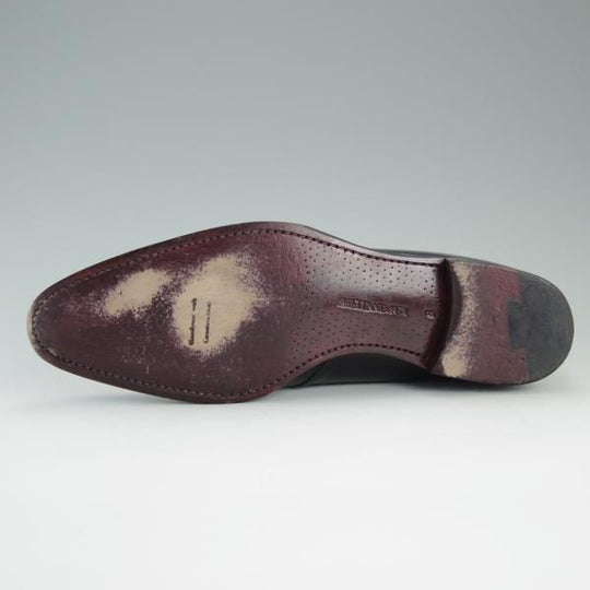 極美品★シェットランドフォックス SIZE 8【定価￥52,500-★ナイツブリッジ/3039SF】チャッカブーツ/黒/メンズ/SHETLAND FOX★d797