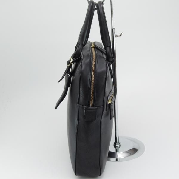 極上★ダンヒル/dunhill【定価10万円以上★レザー/ブリーフケース】メンズ/ビジネス/バッグ/黒★N5373