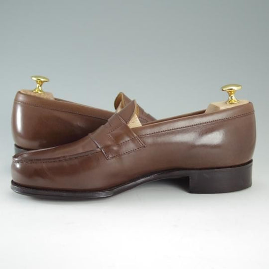 極美品★(英)アルフレッド・サージェント 6.5E【★エクスクルーシブライン/コインローファー】CALLAGHAN/68ラスト/Alfred Sargent★d810