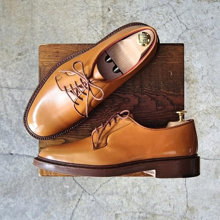 極美品★トリッカーズ SIZE 7.5【★エイコンアンティーク/M3616/ROBERT】プレーントゥ/カントリーシューズ/カーフ/メンズ/Tricker's★d815