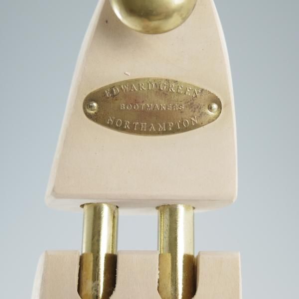 極上★エドワードグリーンUK6.5程度【定価￥20,520-★純正シューツリー】木製シューキーパー/メンズ/EDWARD GREEN★d819