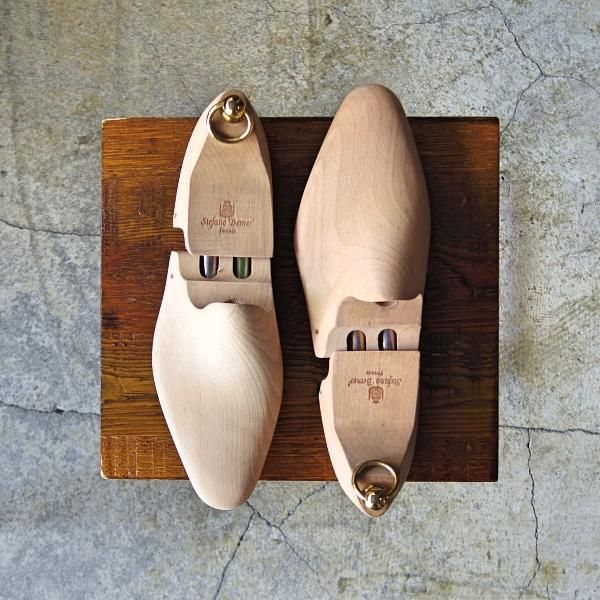 極上★(伊)ステファノベーメル SIZE 39【★純正シューツリー】木製シューキーパー/メンズ/Stefano Bemer★d822