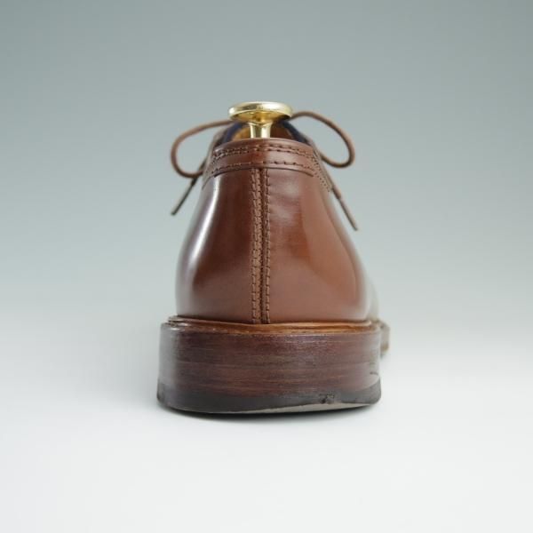 極上★(伊)ブルネロクチネリ SIZE 40.5【定価30万円以上★ブラウン/コードバン仕様】プレーントゥ/BRUNELLO CUCINELLI★d829