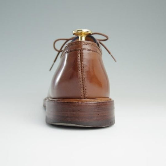 極上★(伊)ブルネロクチネリ SIZE 40.5【定価30万円以上★ブラウン/コードバン仕様】プレーントゥ/BRUNELLO CUCINELLI★d829