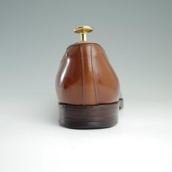 極上★チャーチ 75F/UK7.5【旧チャーチ★ブックバインダーカーフ/KEATS】3都市ロゴ/93ラスト/タッセルローファー/メンズ/Church's★d830