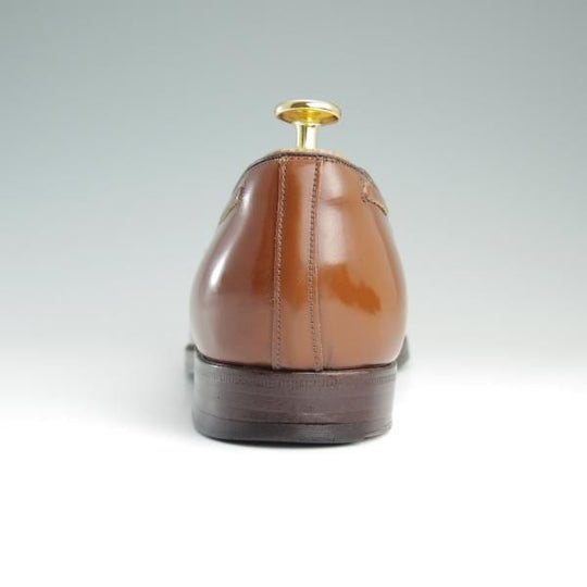 極上★チャーチ 75F/UK7.5【旧チャーチ★ブックバインダーカーフ/KEATS】3都市ロゴ/93ラスト/タッセルローファー/メンズ/Church's★d830