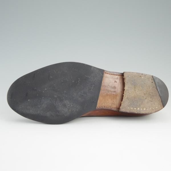 極上★チャーチ 75F/UK7.5【旧チャーチ★ブックバインダーカーフ/KEATS】3都市ロゴ/93ラスト/タッセルローファー/メンズ/Church's★d830