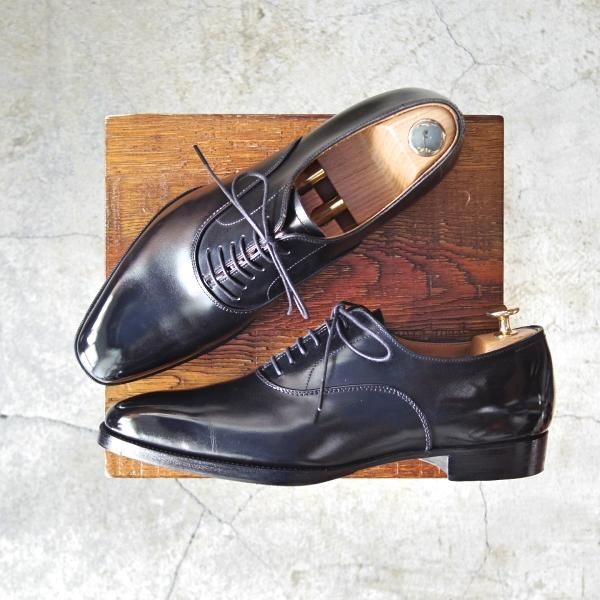 極美品★Oriental/オリエンタル SIZE 7.5【定価￥59,400-★ベベルドグッドイヤー/アノネイ社ボックスカーフ】JANIS/BIANCOラスト★d838