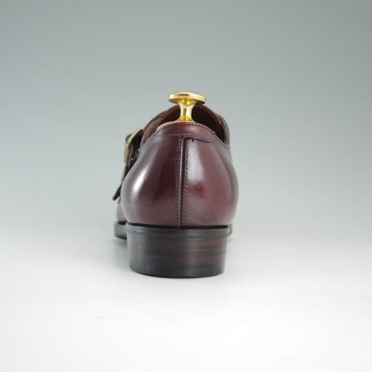 極美品★トレーディングポスト SIZE 6【★ダブルモンク/8212】カーフ/赤茶/バーガンディ/メンズ/Trading Post★d843