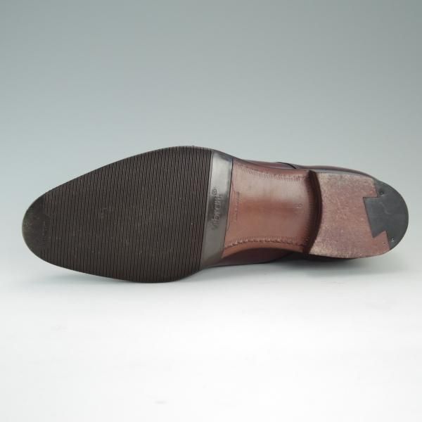 極美品★トレーディングポスト SIZE 6【★ダブルモンク/8212】カーフ/赤茶/バーガンディ/メンズ/Trading Post★d843