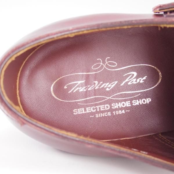 極美品★トレーディングポスト SIZE 6【★ダブルモンク/8212】カーフ/赤茶/バーガンディ/メンズ/Trading Post★d843