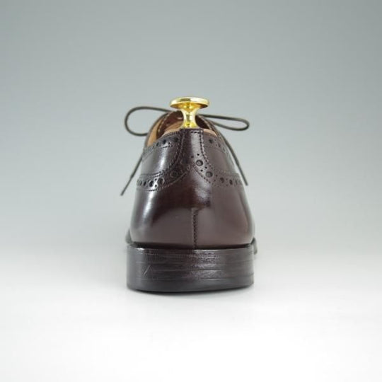 ★チャーチ 75F/UK7.5【定番★ディプロマット/DIPLOMAT】173ラスト/5都市ロゴ/セミブローグ/ネバダカーフ/濃茶/メンズ/Church's★d848