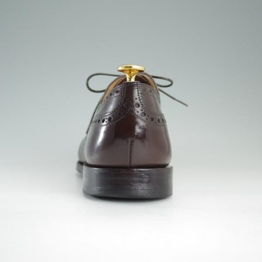 ★チャーチ 75F/UK7.5【定番★ディプロマット/DIPLOMAT】173ラスト/5都市ロゴ/セミブローグ/ネバダカーフ/濃茶/メンズ/Church's★d848