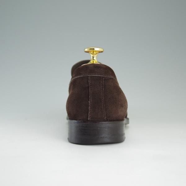 極上★(伊)サントーニ SIZE 5【上級★グッドイヤーウェルテッド製法/BEAMS F別注】ローファー/スエード/メンズ/ビームス/Santoni★d849