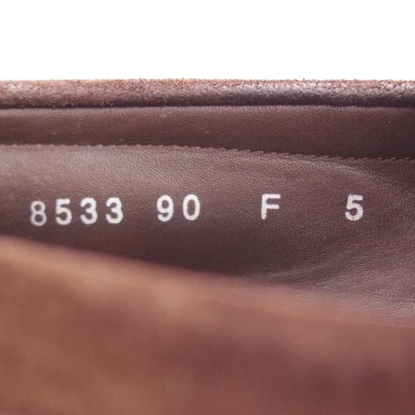 極上★(伊)サントーニ SIZE 5【上級★グッドイヤーウェルテッド製法/BEAMS F別注】ローファー/スエード/メンズ/ビームス/Santoni★d849