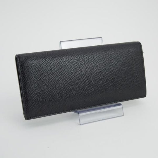 極上★ダンヒル/dunhill【定価5万円程度★長財布/ロングウォレット】レザー/黒/メンズ/財布★d854