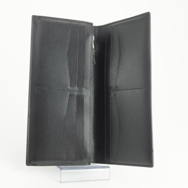 極上★ダンヒル/dunhill【定価5万円程度★長財布/ロングウォレット】レザー/黒/メンズ/財布★d854