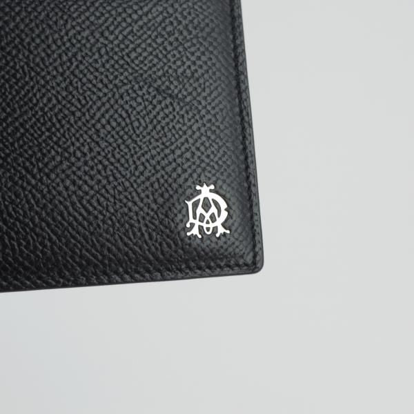 極上★ダンヒル/dunhill【定価5万円程度★長財布/ロングウォレット】レザー/黒/メンズ/財布★d854
