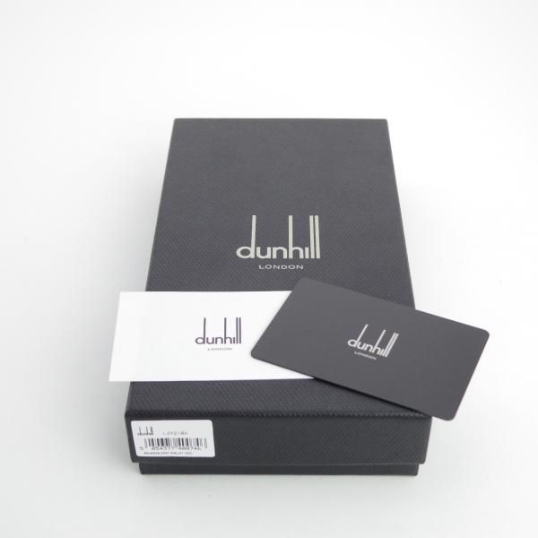 極上★ダンヒル/dunhill【定価5万円程度★長財布/ロングウォレット】レザー/黒/メンズ/財布★d854