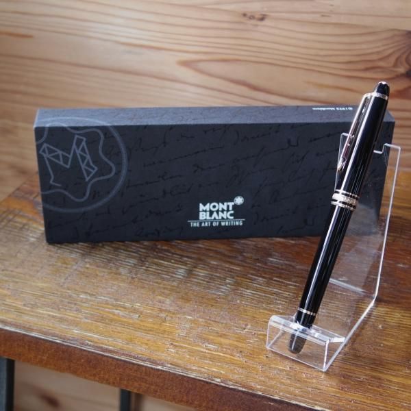 モンブラン ル・グラン 161 ブラック×ゴールド ボールペン 新品)MONTBLANC モンブラン ボールペン マイスターシュテュック #161