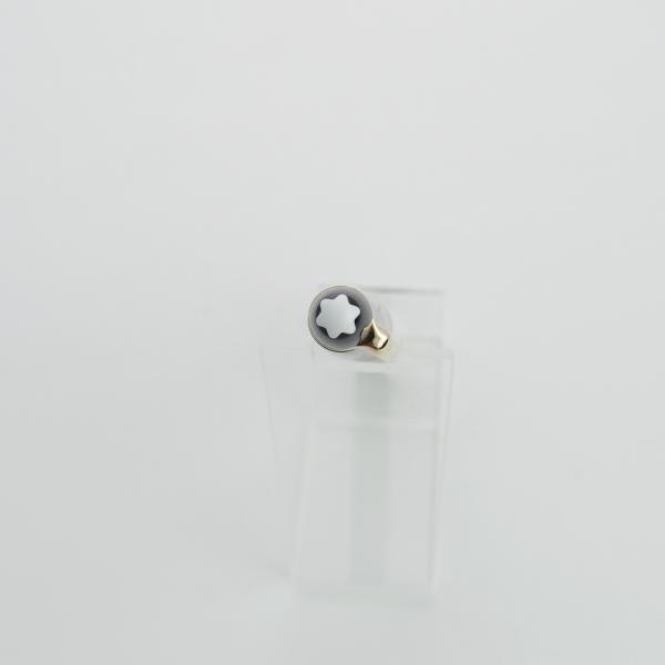 極美品★(独)モンブラン/MONTBLANC【定価￥54,000-★マイスターシュテュック/ローラーボール】ゴールドコーティング/黒/ボールペン★d855