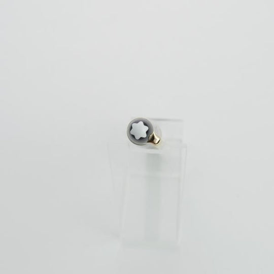 極美品★(独)モンブラン/MONTBLANC【定価￥54,000-★マイスターシュテュック/ローラーボール】ゴールドコーティング/黒/ボールペン★d855