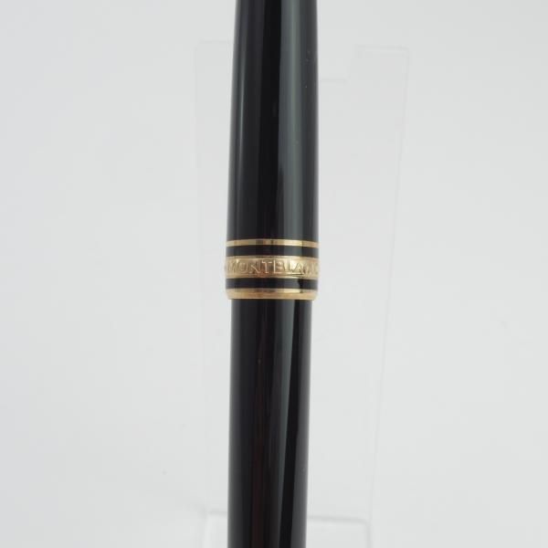 極美品★(独)モンブラン/MONTBLANC【定価￥54,000-★マイスターシュテュック/ローラーボール】ゴールドコーティング/黒/ボールペン★d855