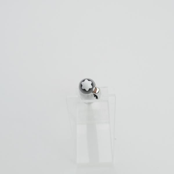 極美品★(独)モンブラン/MONTBLANC【定価￥49,680-★マイスターシュテュック/ボールペン】プラチナ/黒クラシックボールペン★d856