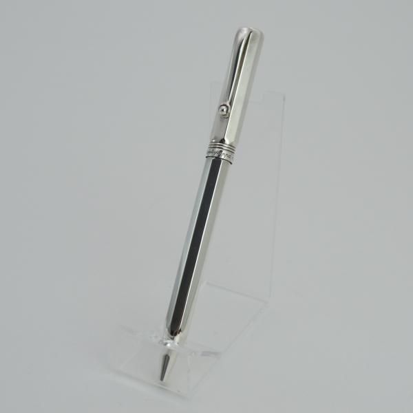 極上★(伊)モンテグラッパ/Montegrappa【貴重★シルバー925/ボールペン】スターリングシルバー★d857