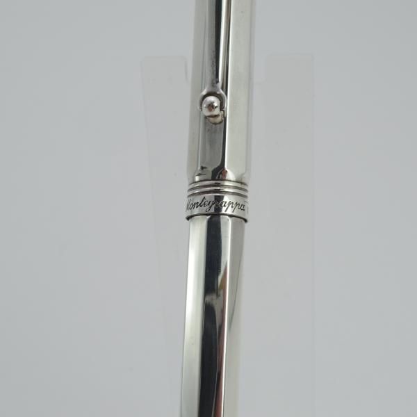 極上★(伊)モンテグラッパ/Montegrappa【貴重★シルバー925/ボールペン】スターリングシルバー★d857