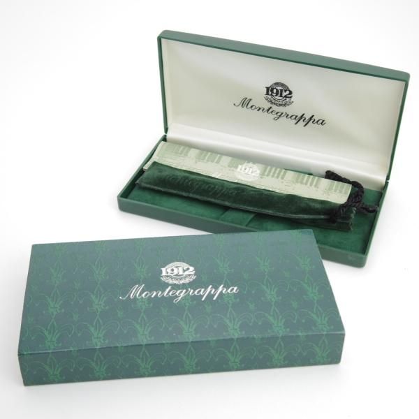 極上★(伊)モンテグラッパ/Montegrappa【貴重★シルバー925/ボールペン】スターリングシルバー★d857