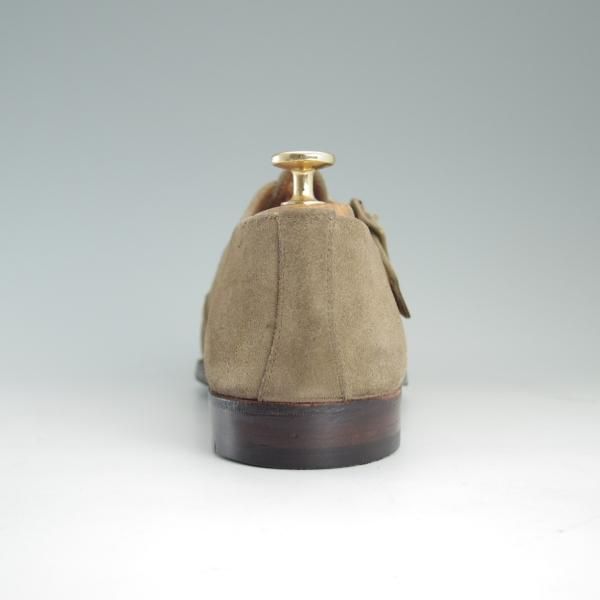 極上★クロケット&ジョーンズ 8E【貴重★FIHSERMAN/フィッシャーマン】グルカサンダル/スエード/薄茶/メンズ/Crockett&Jones★d859